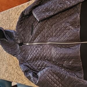 RTA Simion Sweatshirt Black Quilted Mens Size Medium